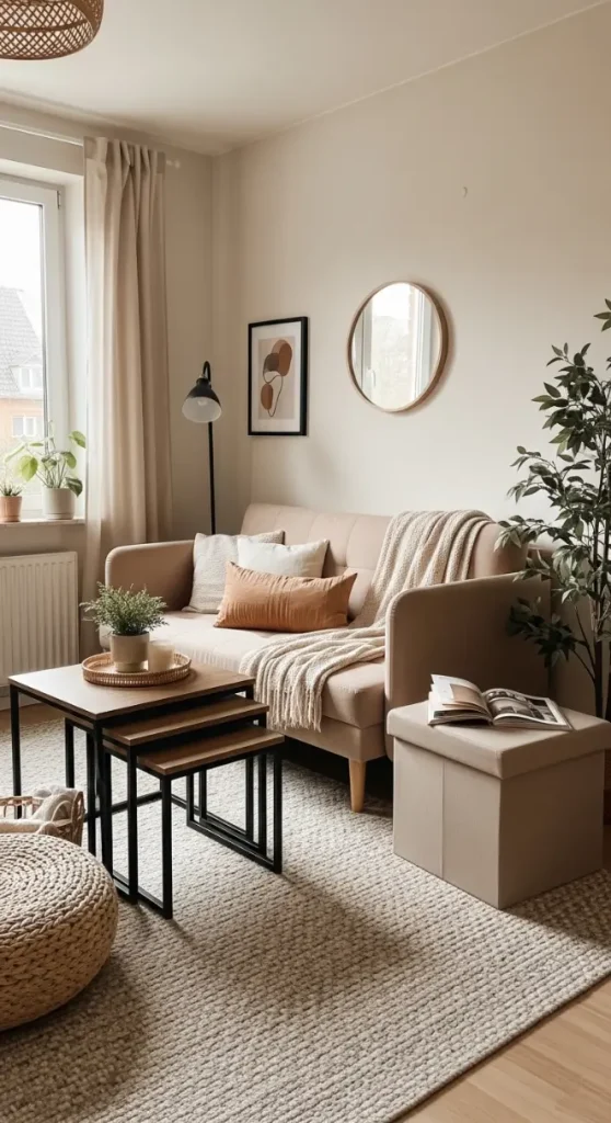 20 Home Decor Ideas Living Room Cozy Small Spaces Inspiration 2 Multifunctional Furniture