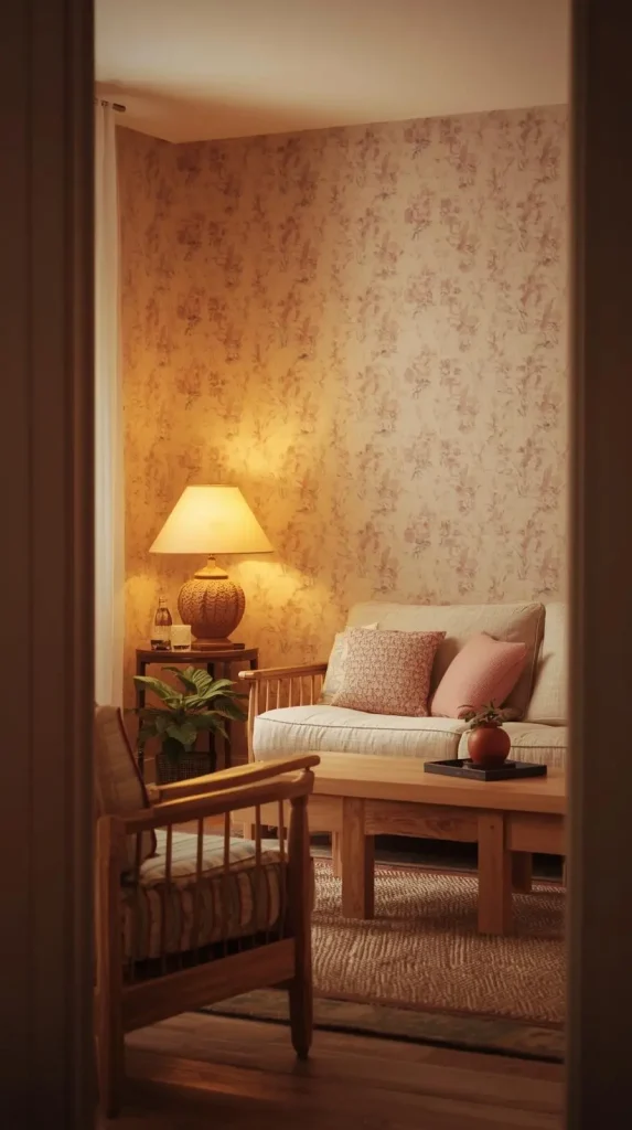 Peel-and-Stick Wallpaper Magic