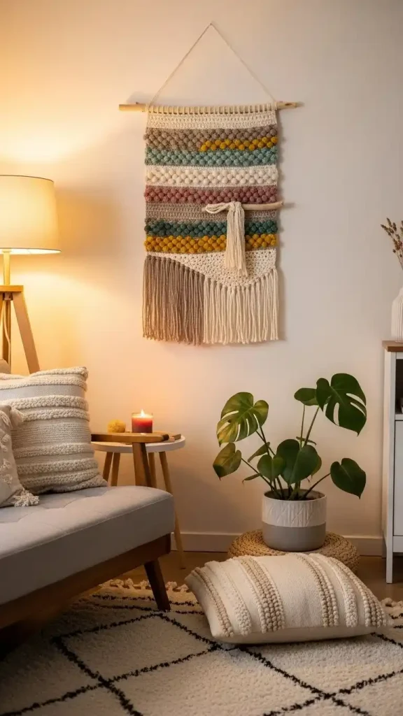 21 Easy Crochet Home Decor Ideas for Cozy and Stylish Interiors 2 Simple Crochet Wall Hangings for Instant Style