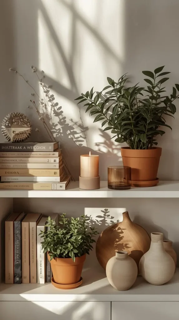  Style Shelves with Purpose and Balance