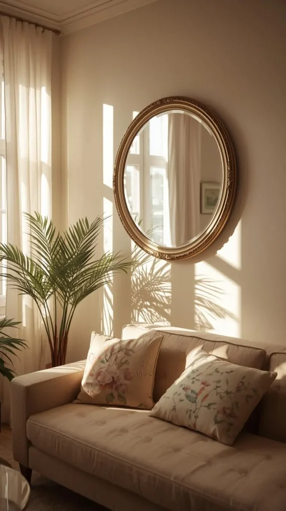 19 Cute Small Apartment Decor | Turn Your Tiny Space into a Dreamy Haven 11 Use Mirrors to Brighten and Expand Your Space