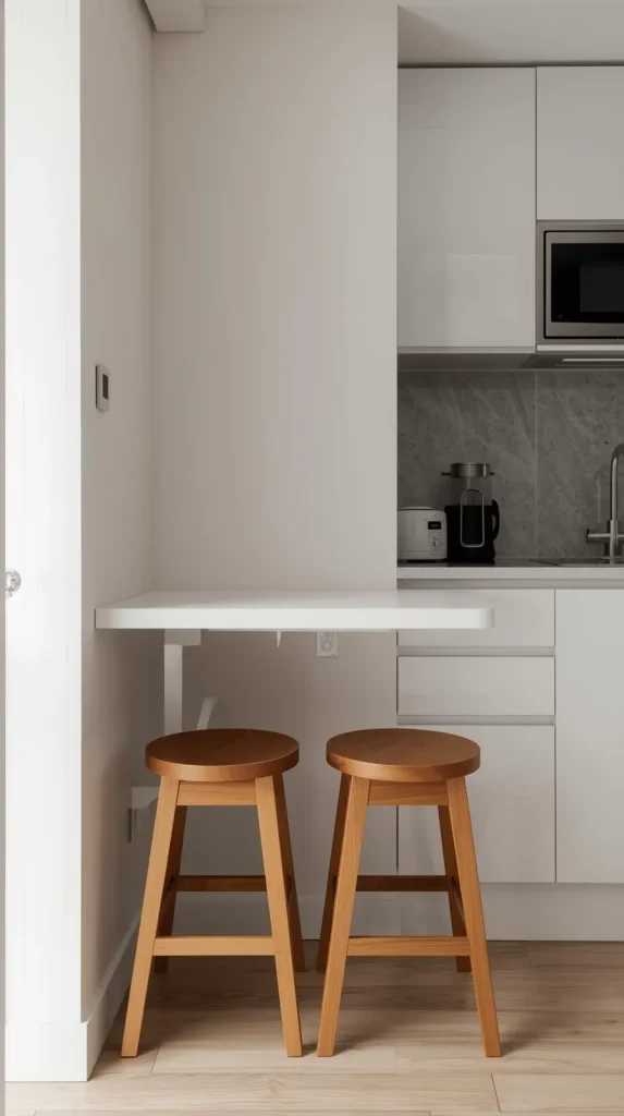 Fold-Down Wall Table