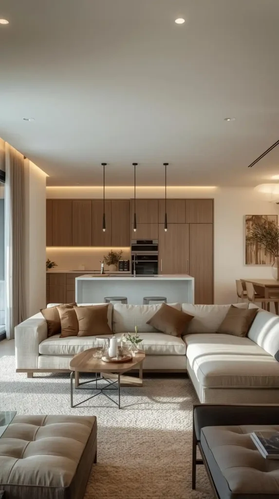 Furniture Layout That Promotes Flow Between Spaces