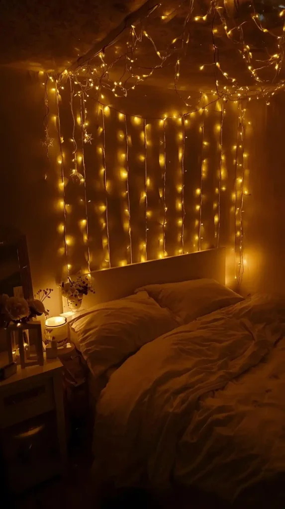 23 Small Apartment Decorating Cozy Bedroom Designs | Dreamy Ideas for a Warm and Relaxing Retreat 12 Use Layered Lighting for a Warm Glow