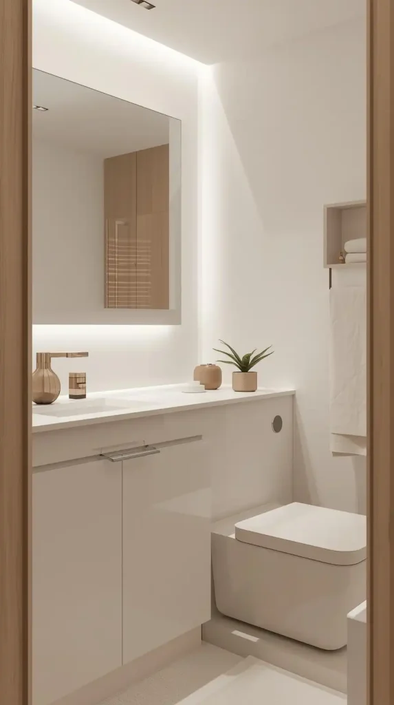 20 Small Apartment Decorating Bathroom Ideas for a Stylish 2025 Refresh 13 Choose Minimal Decor