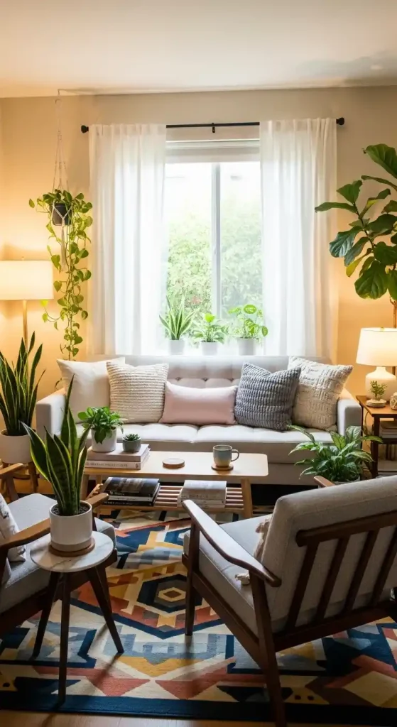 20 Home Decor Ideas Living Room on a Budget Kitchens Small Spaces | Stylish 14 Area Rug for Seating