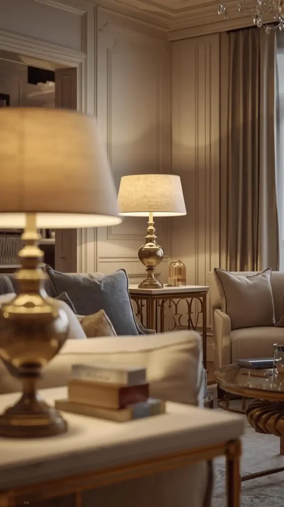  Decorate with Gold or Brass Details