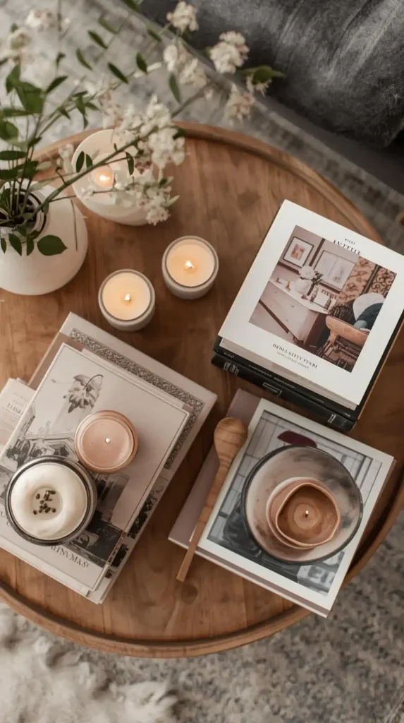  Include a Chic Coffee Table Setup