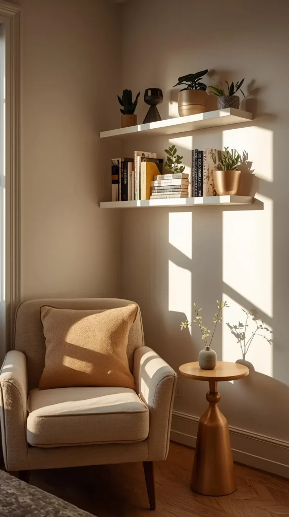 Maximize Corners with Compact Furniture