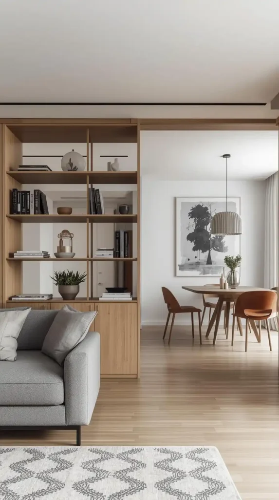 Open Shelving Divider