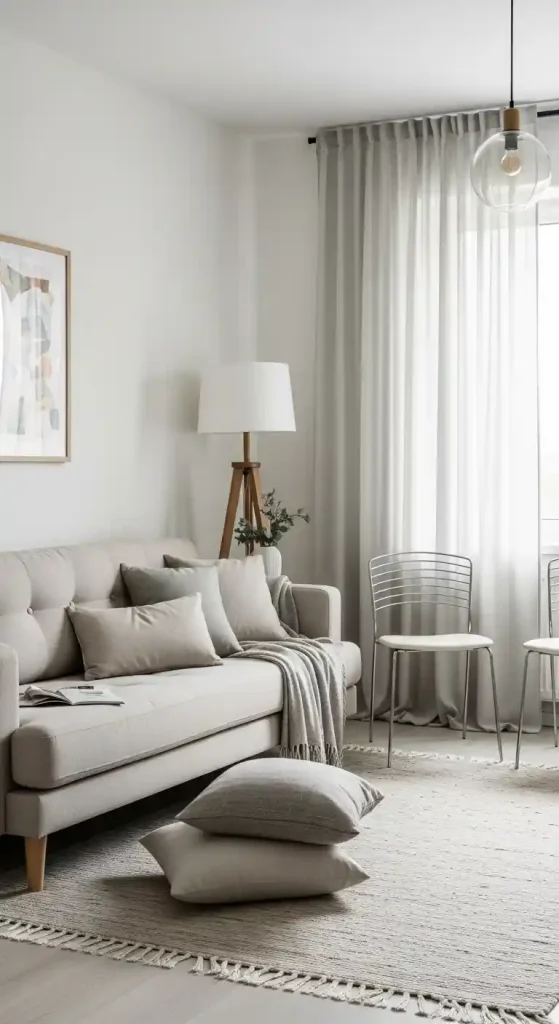 20 Home Decor Ideas Living Room on a Budget Kitchens Small Spaces | Stylish 16 Floor-Length Curtains