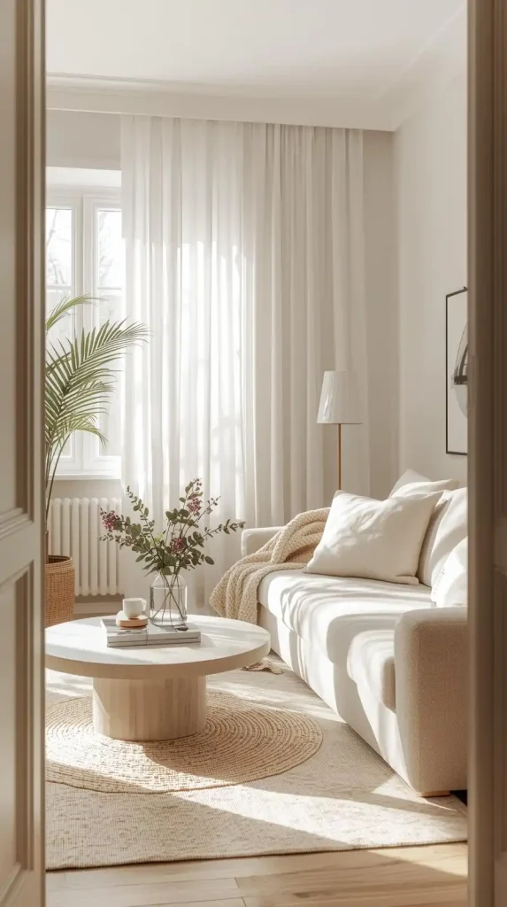  Use Sheer Curtains for an Airy Feel