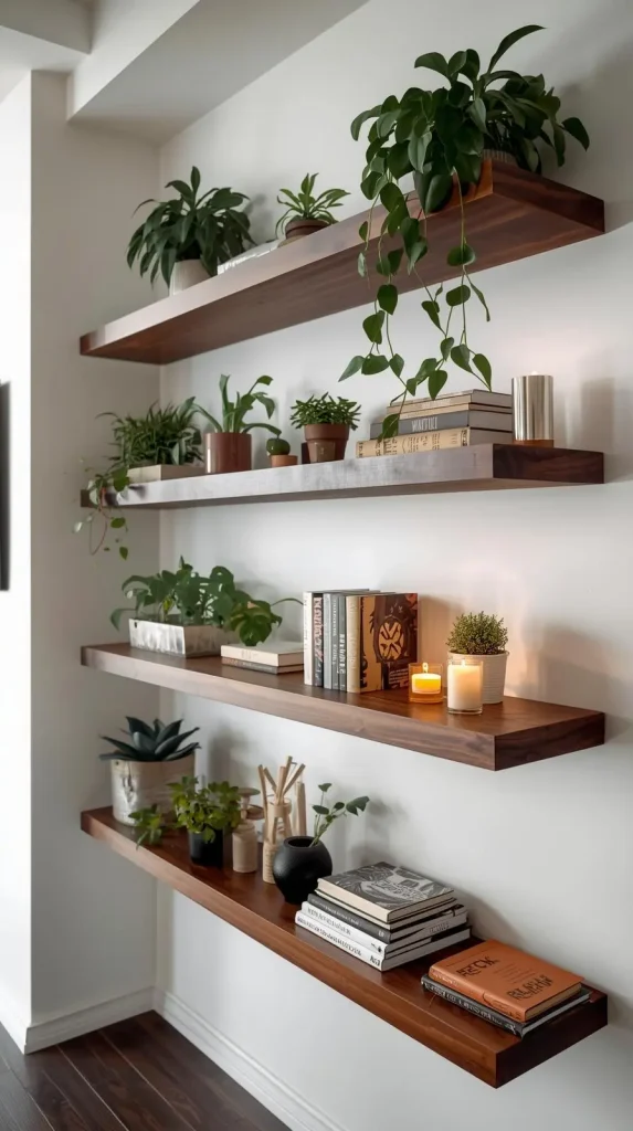  Floating Shelves to Maximize Wall Space