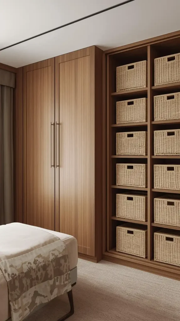 Include Smart Storage Solutions with Elegance