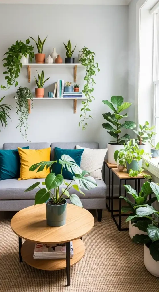 20 Home Decor Ideas Living Room on a Budget Kitchens Small Spaces | Stylish 17 Small Indoor Plants