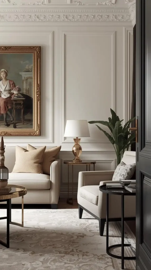 Mix Modern and Classic Decor Styles