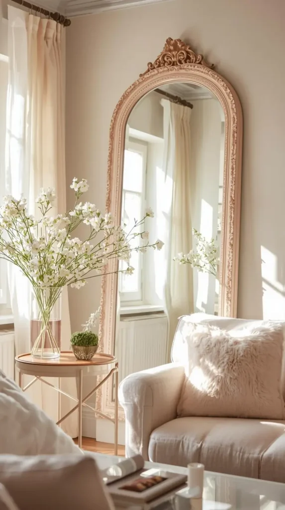  Hang Pink Mirrors or Frames for a Feminine Touch