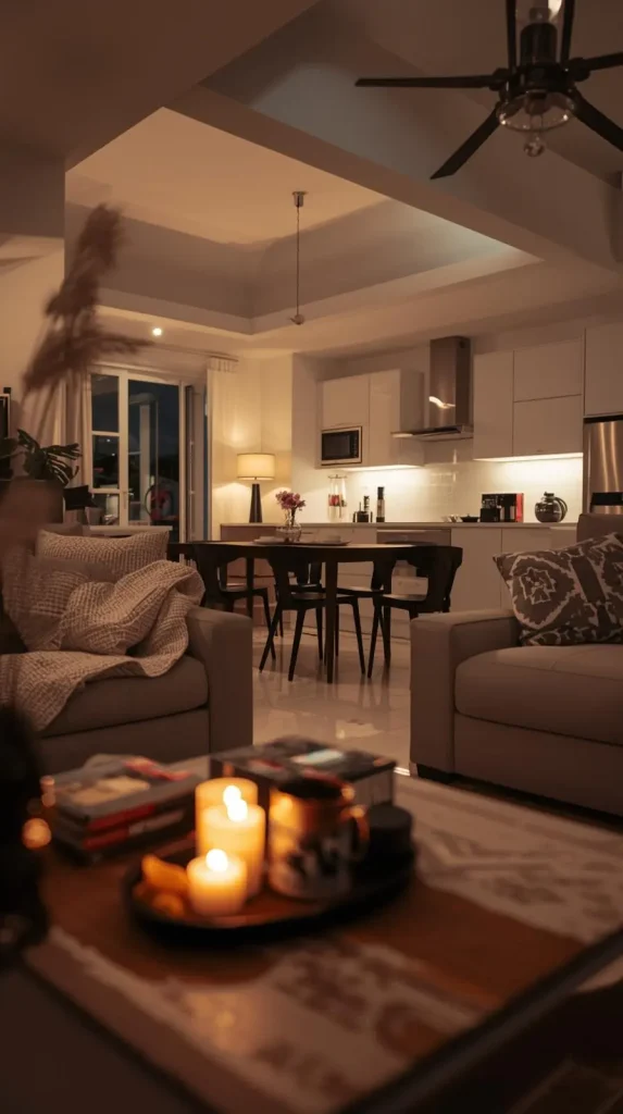 Mixing White with Warm Lighting