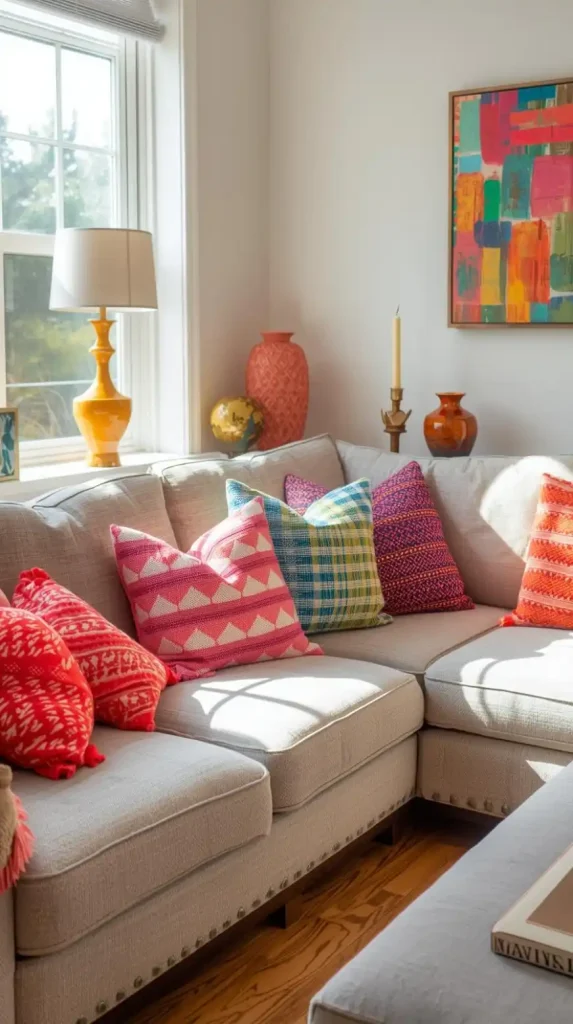 Add Pops of Color with Budget Accessories