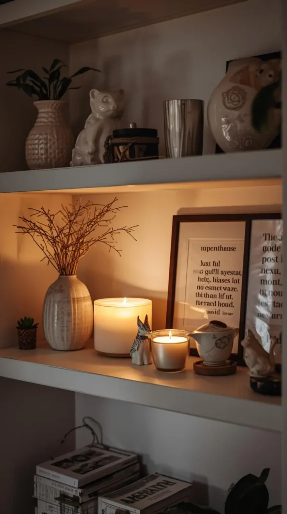 19 Cute Small Apartment Decor | Turn Your Tiny Space into a Dreamy Haven 20 Add a Touch of Whimsy with Decorative Accessories