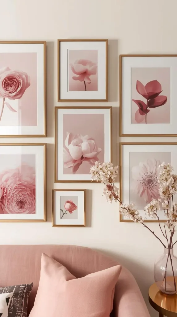 Create a Pink Gallery Wall