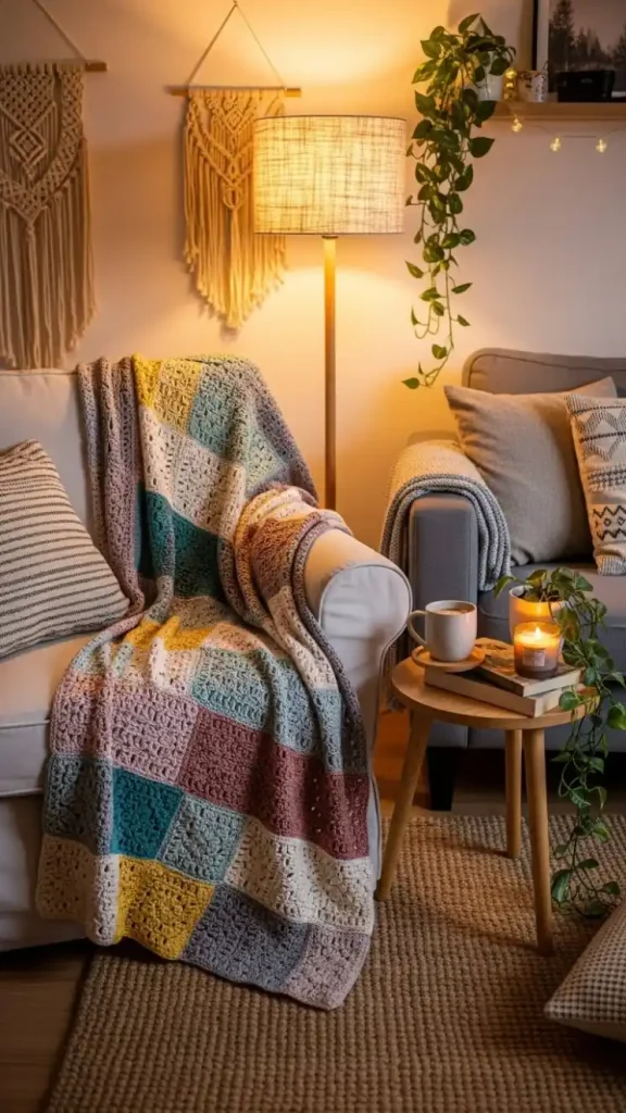 21 Easy Crochet Home Decor Ideas for Cozy and Stylish Interiors 20 Crochet Chair Throws for Added Comfort