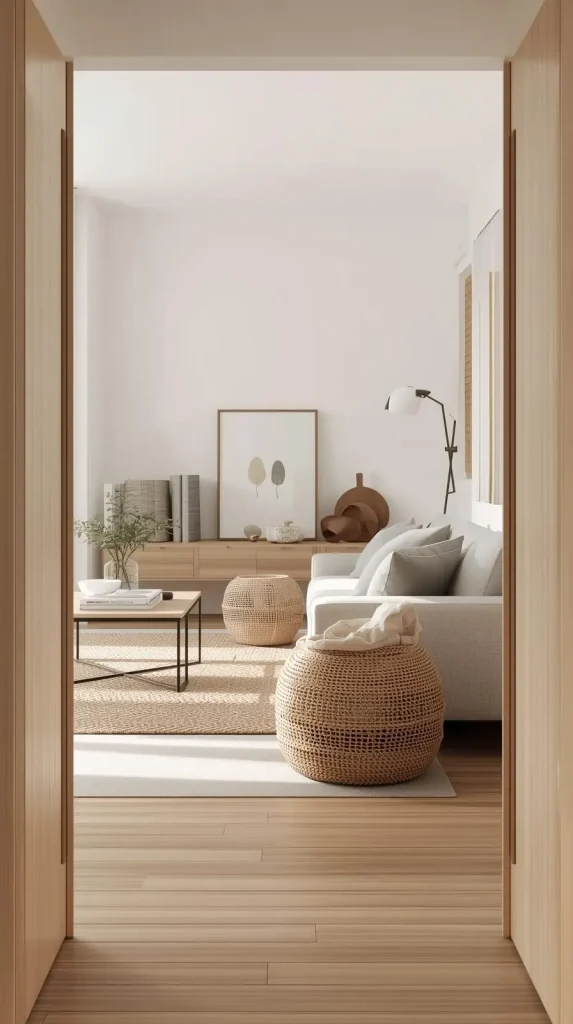 Add Warmth with Natural Wood Tones