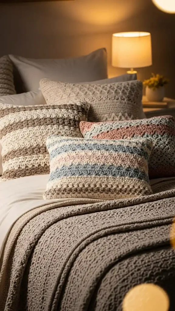 21 Easy Crochet Home Decor Ideas for Cozy and Stylish Interiors 3 Easy Crochet Cushion Covers for a Cozy Touch