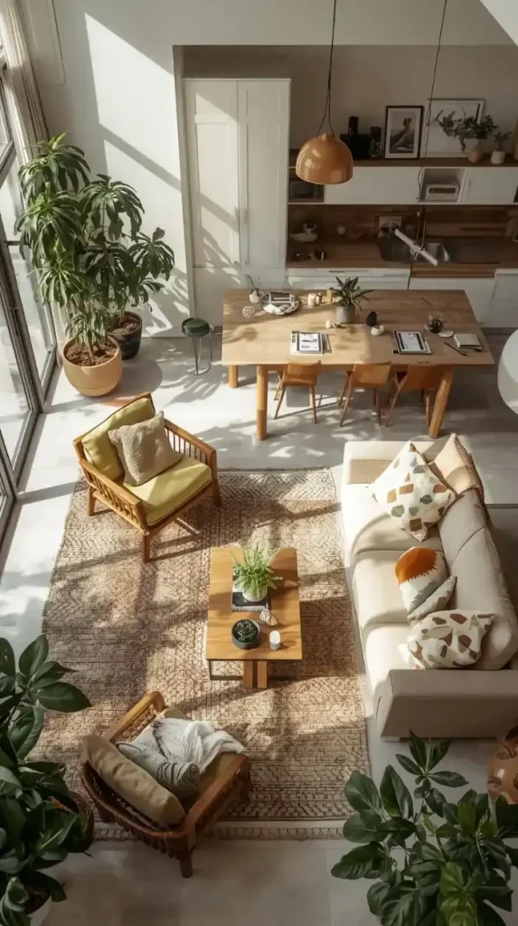 Visual Zoning Without Walls