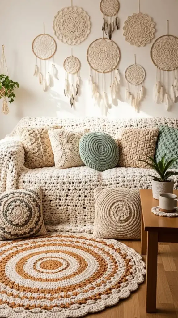 22 Crochet Home Decor Patterns with Minimalist Style 1 22 Crochet Home Decor Patterns