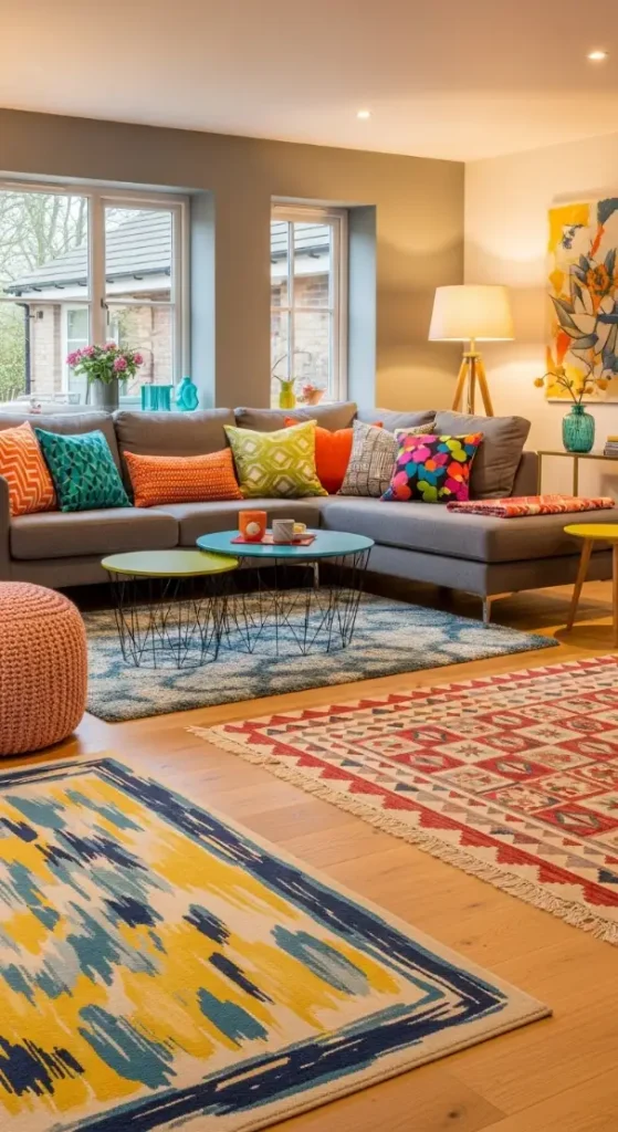 23 colorful home decor ideas living room