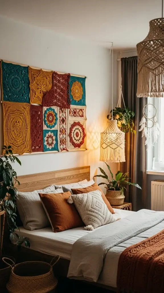 23 Crochet Home Decor Ideas Wall Art to Beautify Your Living Space 24 Custom Crochet Wall Art for Personalized Interiors