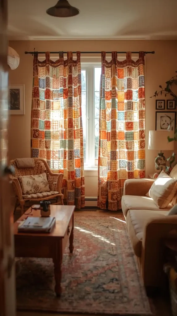 Hang DIY Curtains or Reuse Fabric Pieces