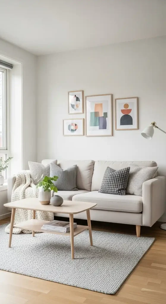 30 IKEA Home Decor Ideas Living Room on a Budget | Smart & Stylish Designs 24 Use the IKEA KLIPPAN Sofa for a Clean, Minimal Look