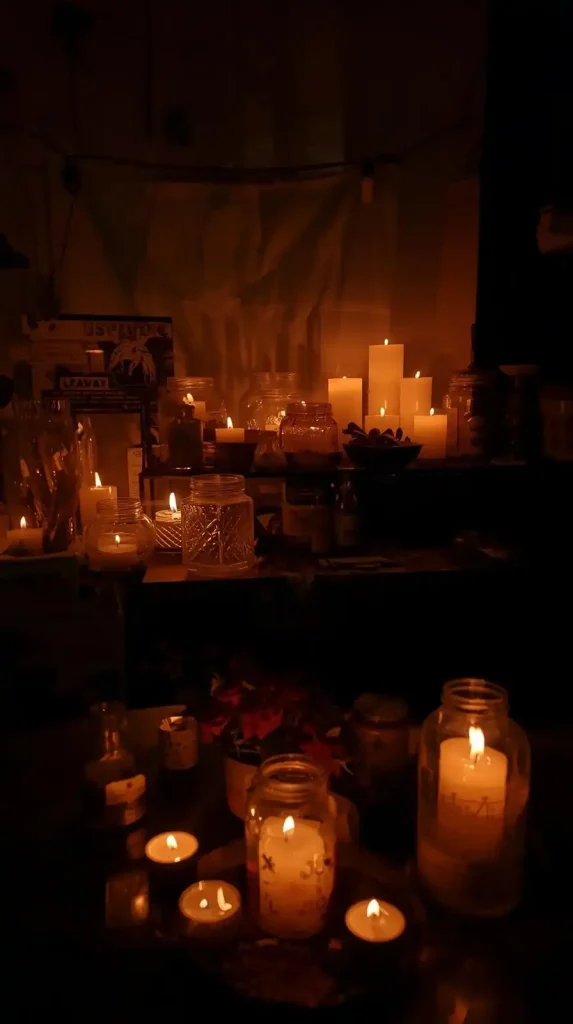  Decorate with Candles and Scented Jars