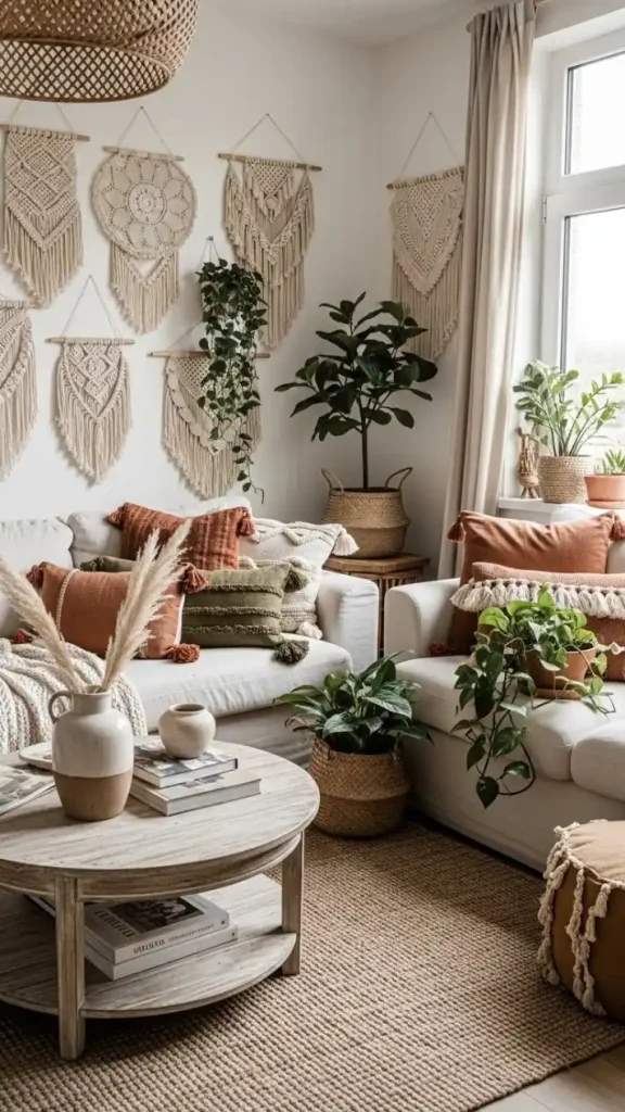 22 Crochet Home Decor Patterns with Minimalist Style 4 Boho Crochet Wall Hangings