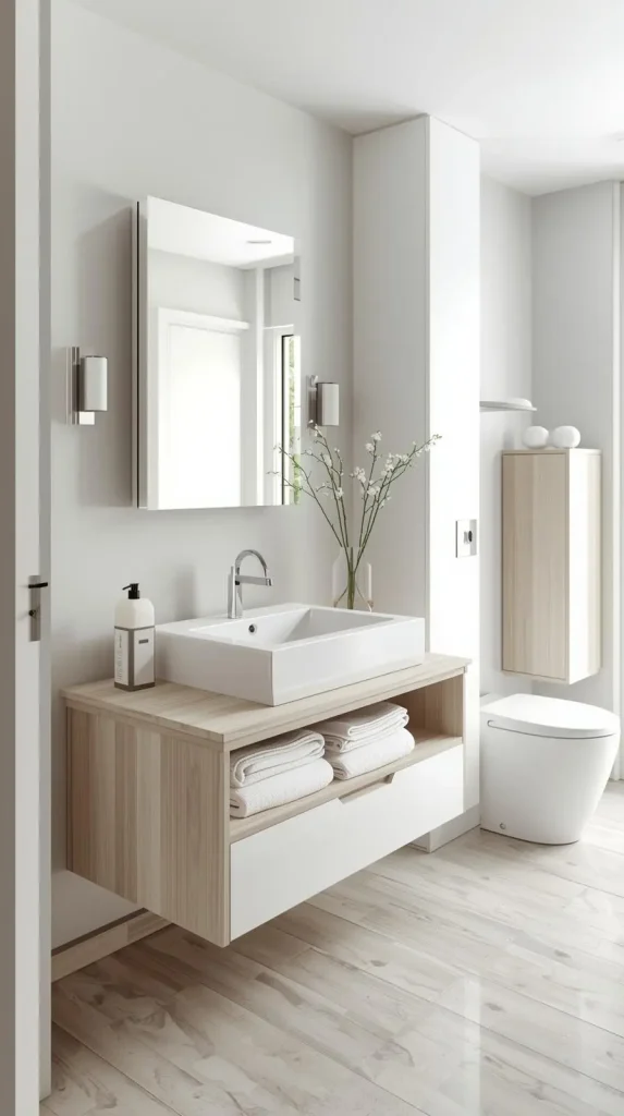 18 Home Decor Ideas Bathroom | Stylish & Functional Spaces 5 Floating Vanities for Modern Appeal