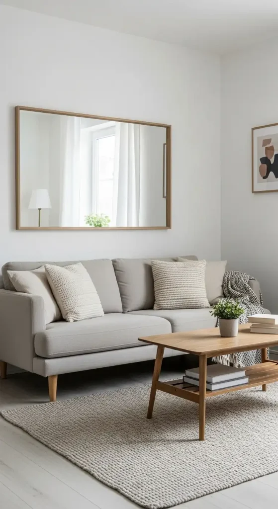 18 Stunning Home Decor Ideas Living Room Cozy Small Spaces Tiny House Modern Inspiration 5 Large Mirrors