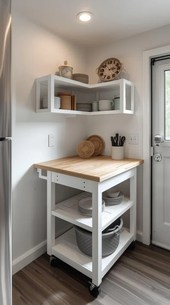  Rolling Kitchen Island for Extra Storage