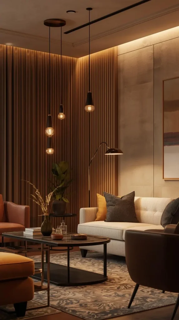 Statement Lighting Fixtures as Focal Points