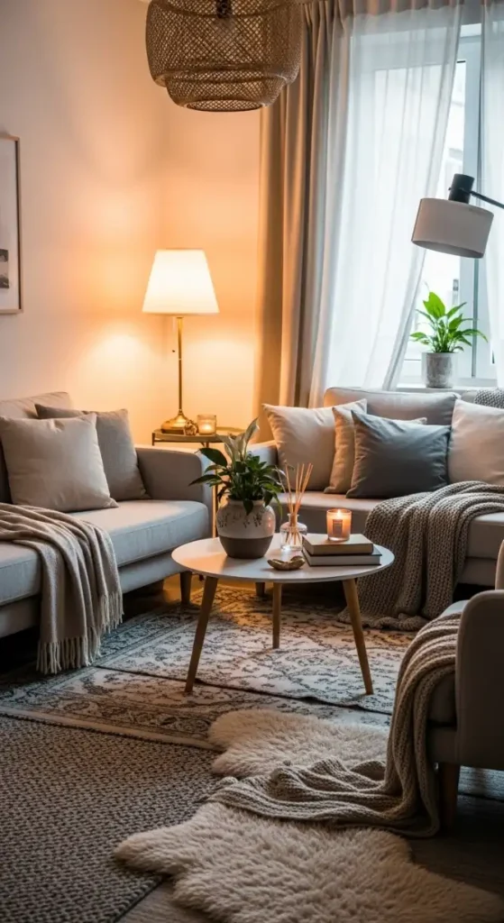 18 Stunning Home Decor Ideas Living Room Cozy Small Spaces Tiny House Modern Inspiration 6 Cozy Textiles