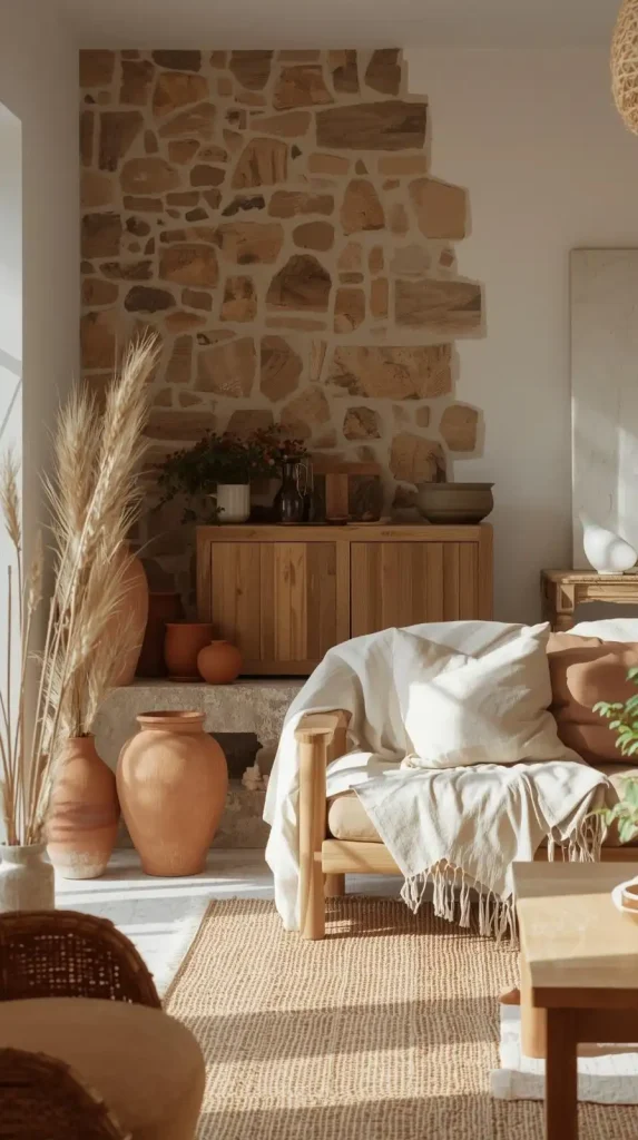 23 Home Decor Ideas 2025 Trends | Fresh Styles for the Modern Home 6 Earthy Tones and Organic Textures