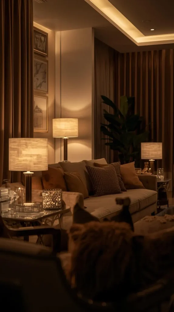 Layered Warm Lighting