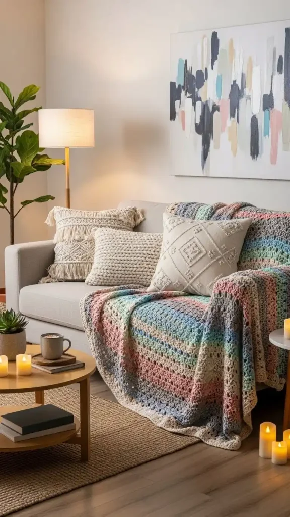 21 Easy Crochet Home Decor Ideas for Cozy and Stylish Interiors 7 Easy Crochet Throw Blankets for Sofas and Beds