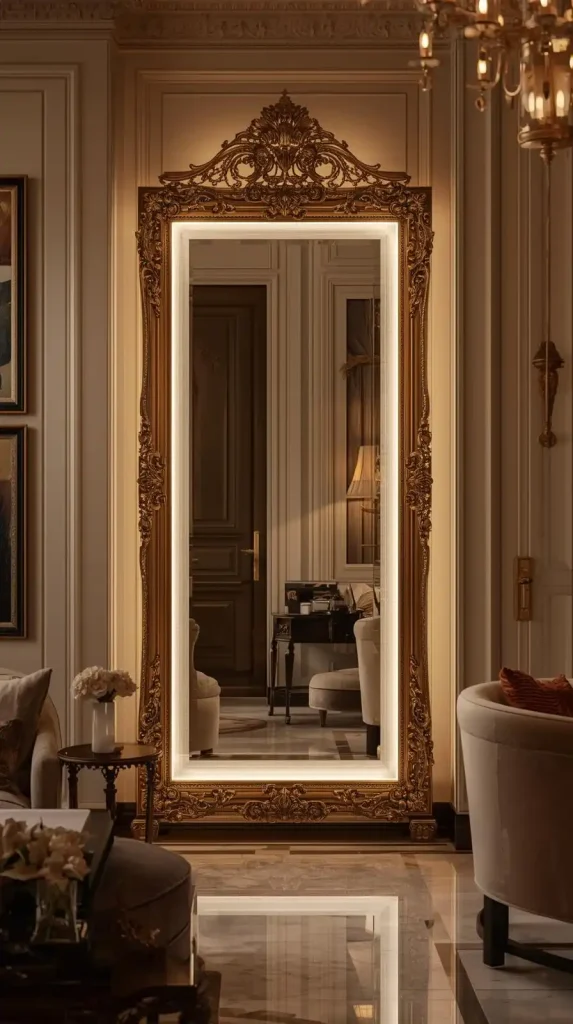 Use Mirrors to Expand and Brighten Space