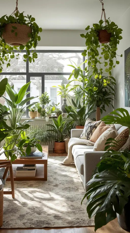  Adding Indoor Plants for Freshness