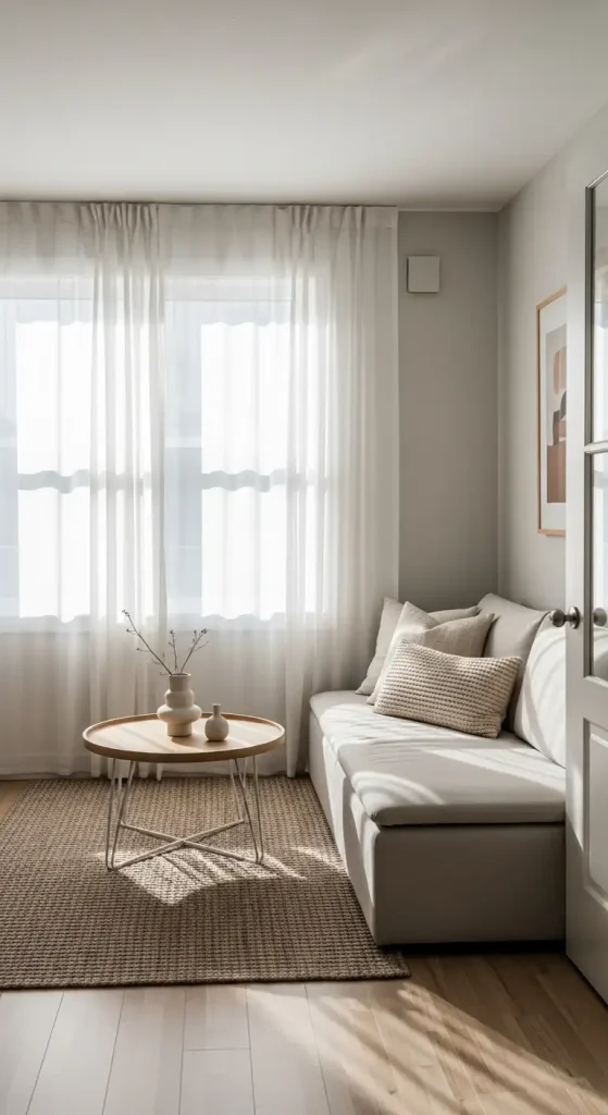 18 Stunning Home Decor Ideas Living Room Cozy Small Spaces Tiny House Modern Inspiration 8 Sheer Curtains