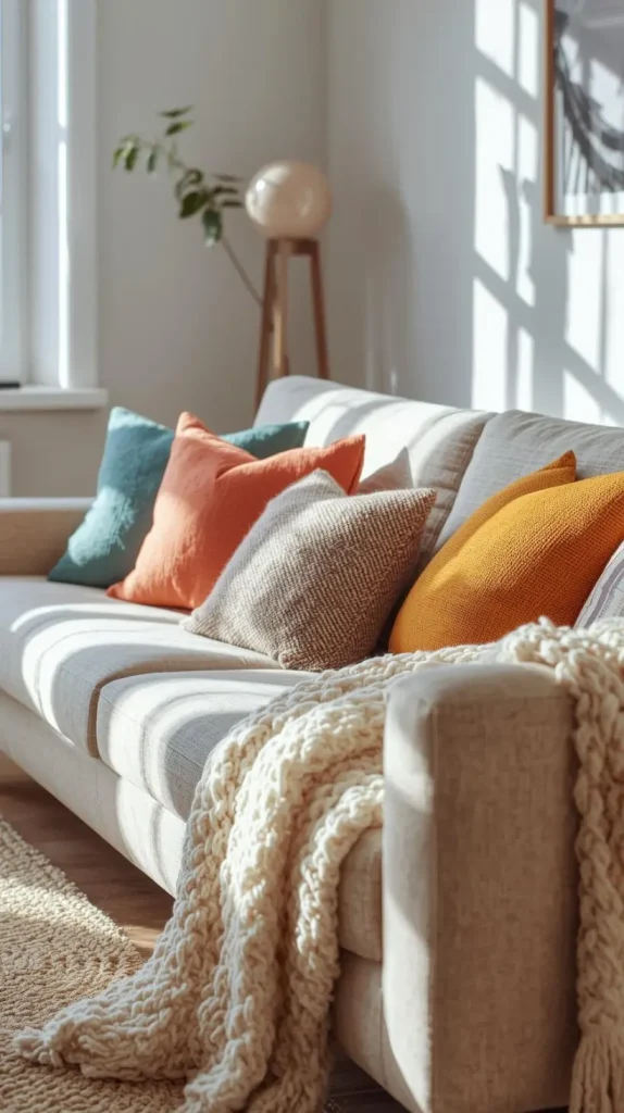 Style with Throw Pillows and Cozy Blankets