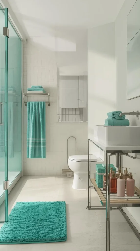 18 Home Decor Ideas Bathroom | Stylish & Functional Spaces 9 Colorful Towels and Accessories