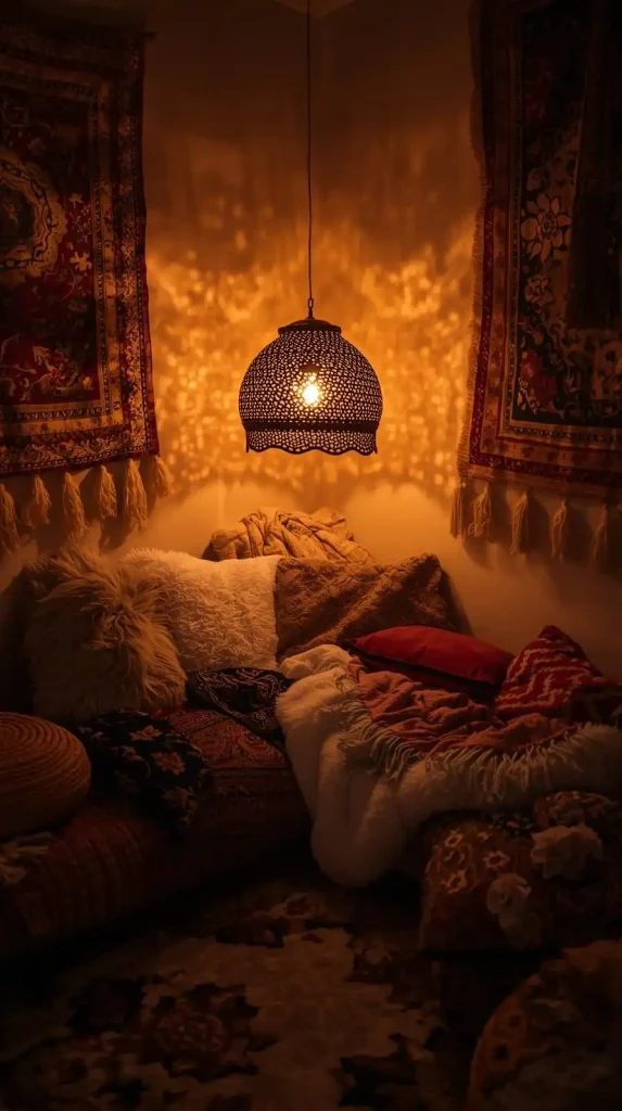 Crochet Lampshades for Soft Ambient Light